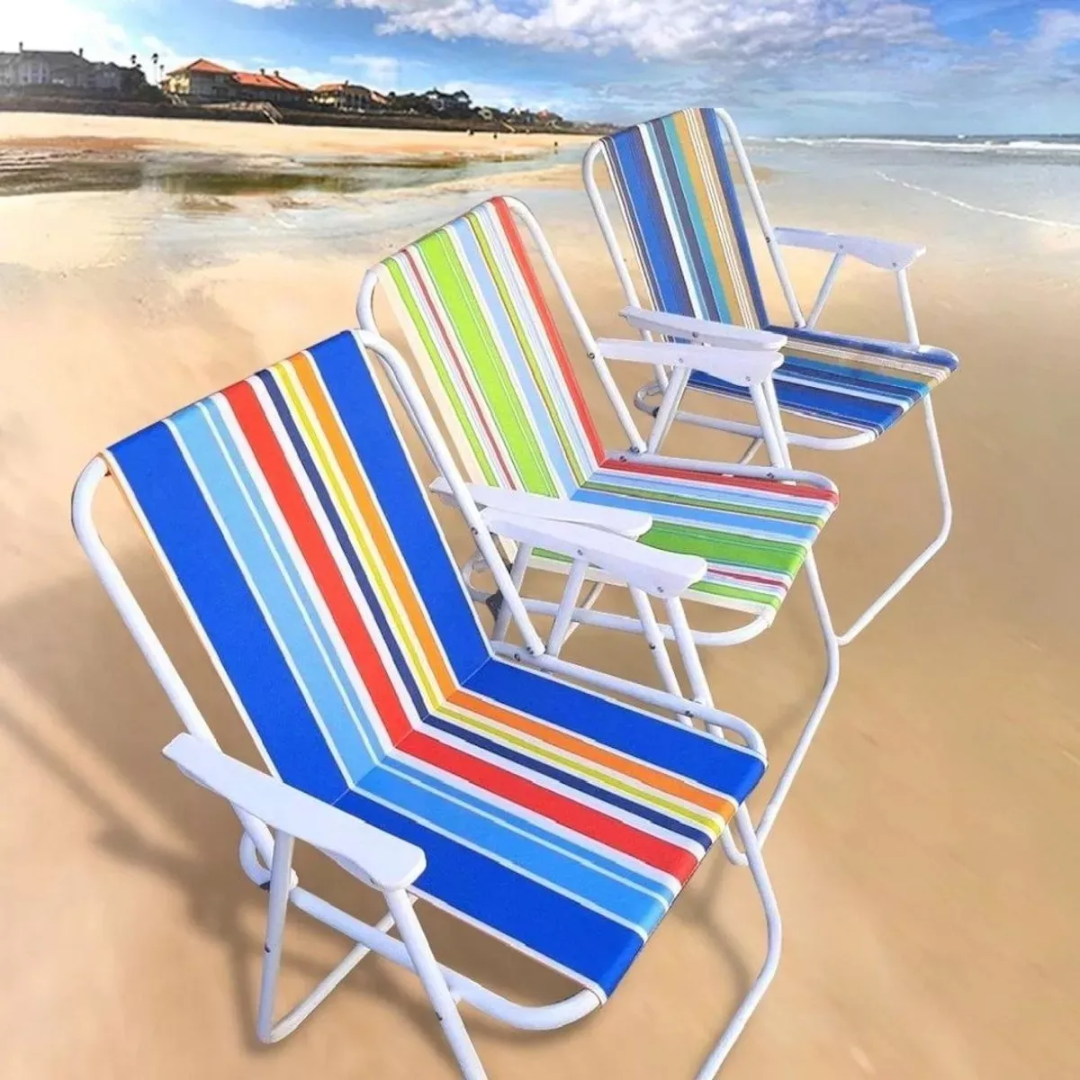 Sillas Plegables para Camping, Playa o Jardín