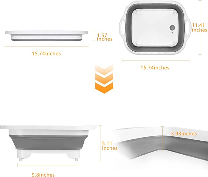 Tabla de cortar Plegable 3 en 1