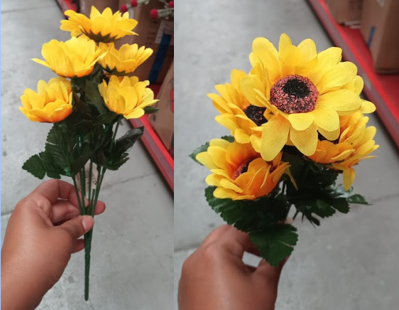 Ramos De Girasoles Mini Artificiales Cod. A00287