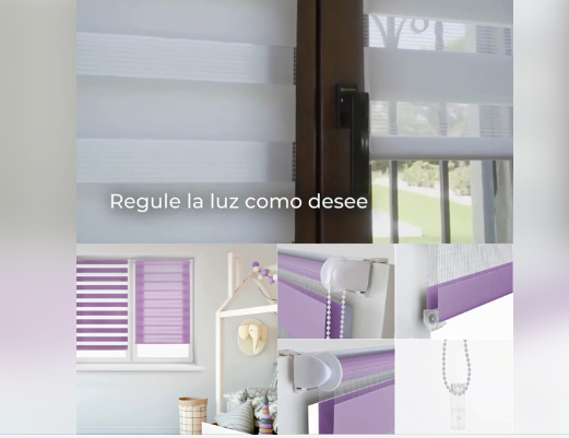 Cortinas Enrollables Tipo Cebra