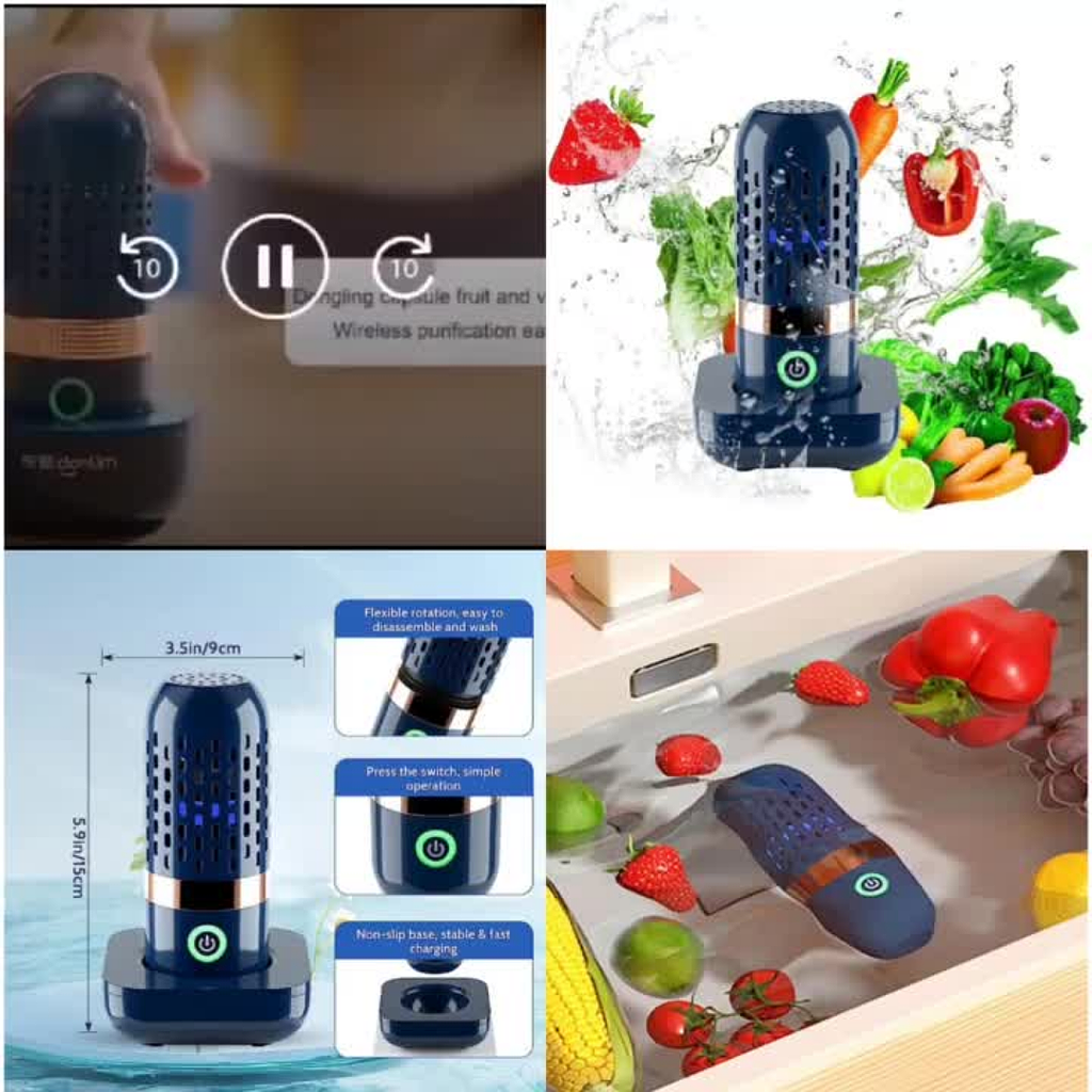 Purificador Inalámbrico de Alimentos