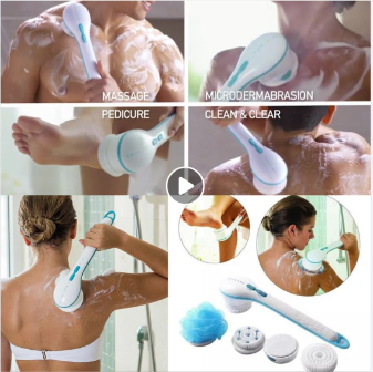 Cepillo Spa Giratorio Para Cuerpo Cod. 17109-6