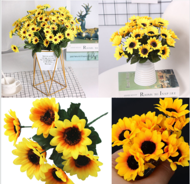 Ramos De Girasoles Mini Artificiales Cod. A00287