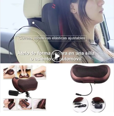 Almohada Masajeador Eléctrica Cod. 20283-69