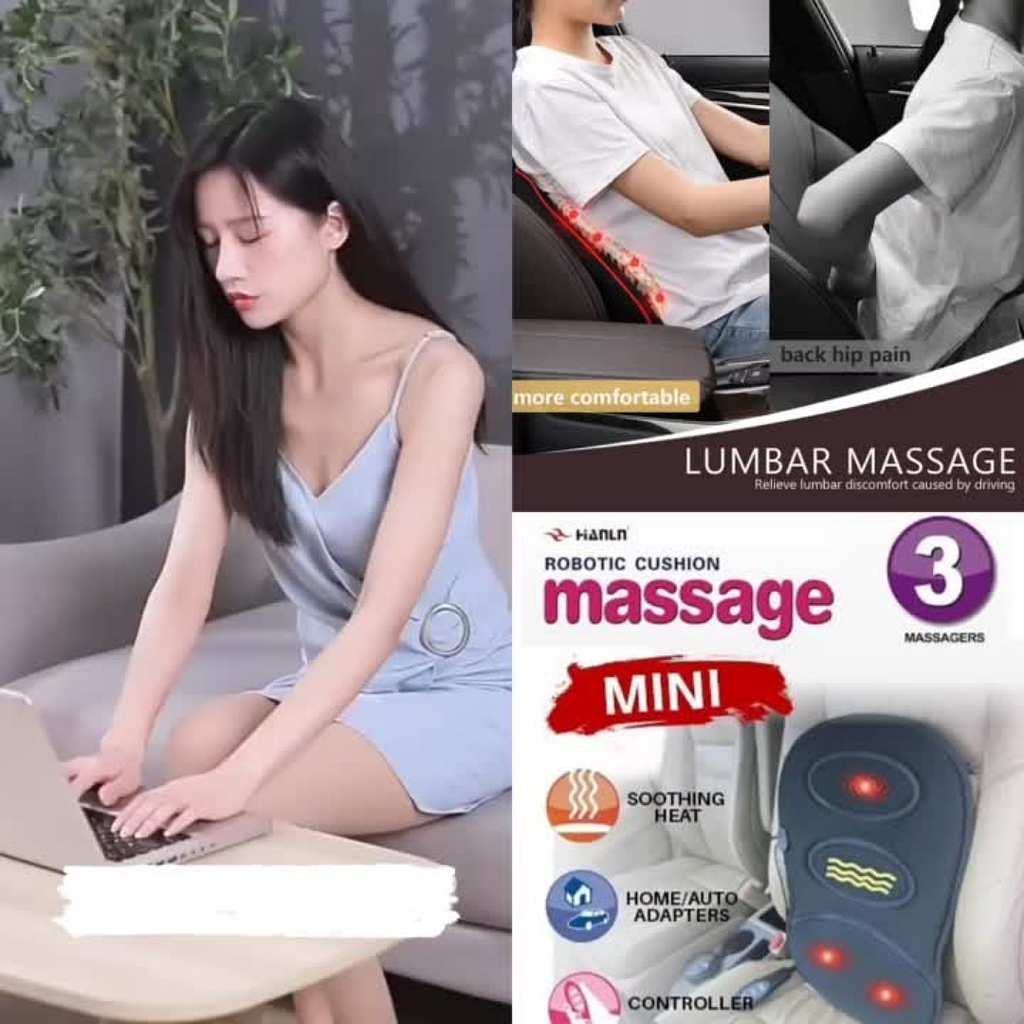 Masajeador de Apoyo Lumbar
