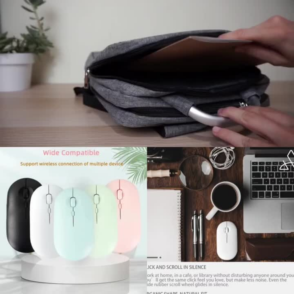 Mouse USB Ultra fino y Silencioso