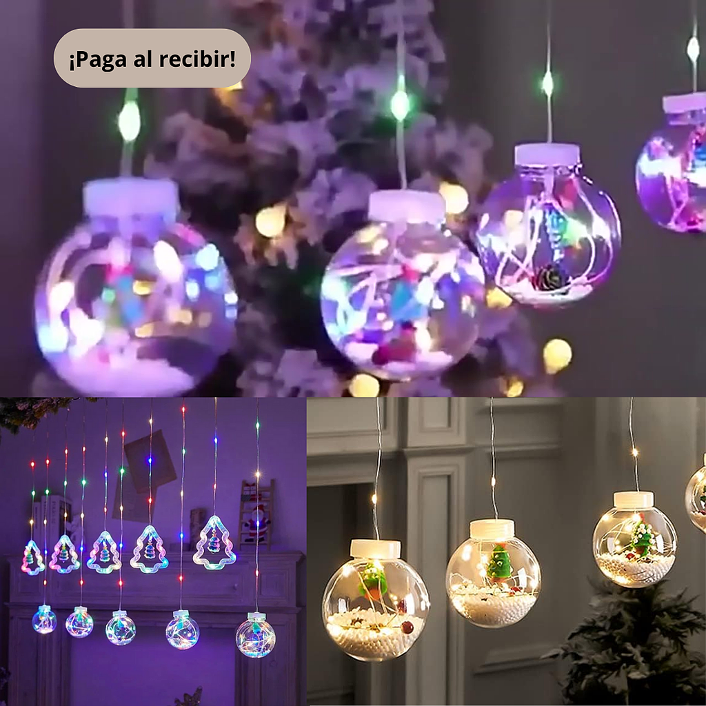 Esferas Navideñas LED