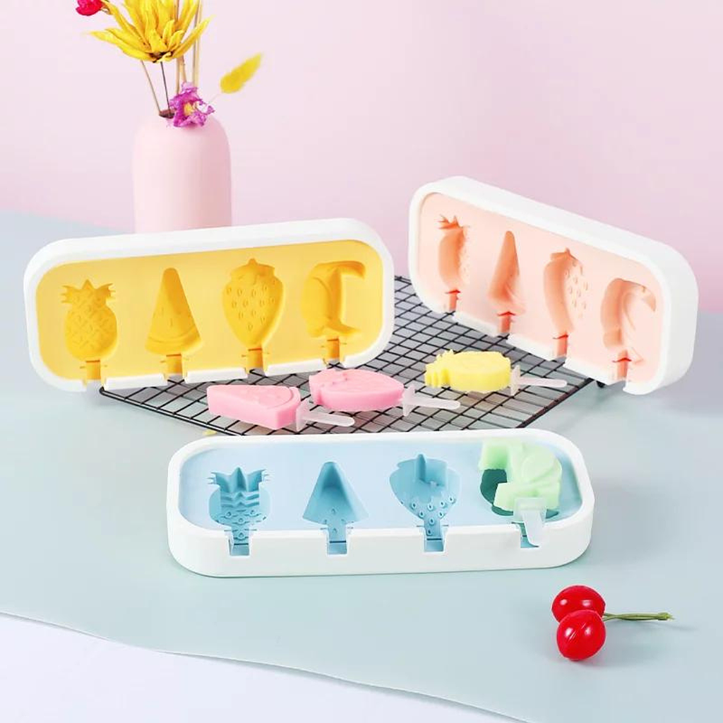 Moldes De Silicona Para Helados