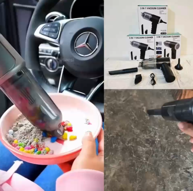 Mini Aspiradora y Sopladora Inalámbrica