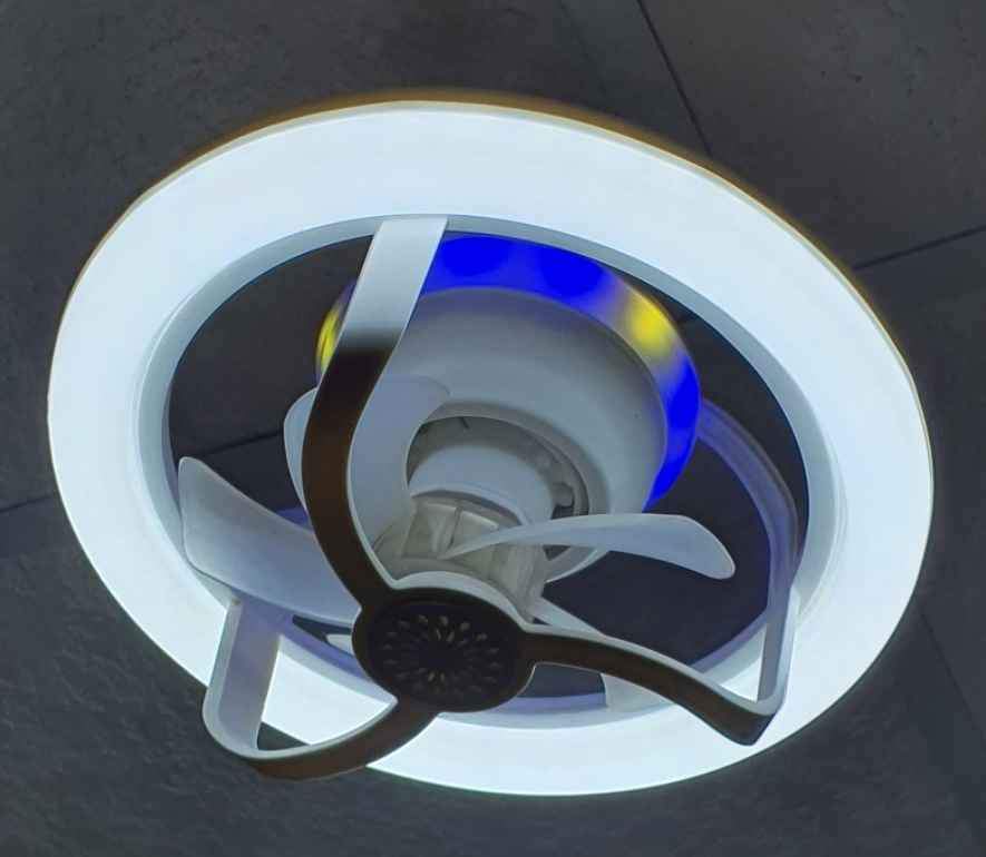 Lampara Con Ventilador De Techo