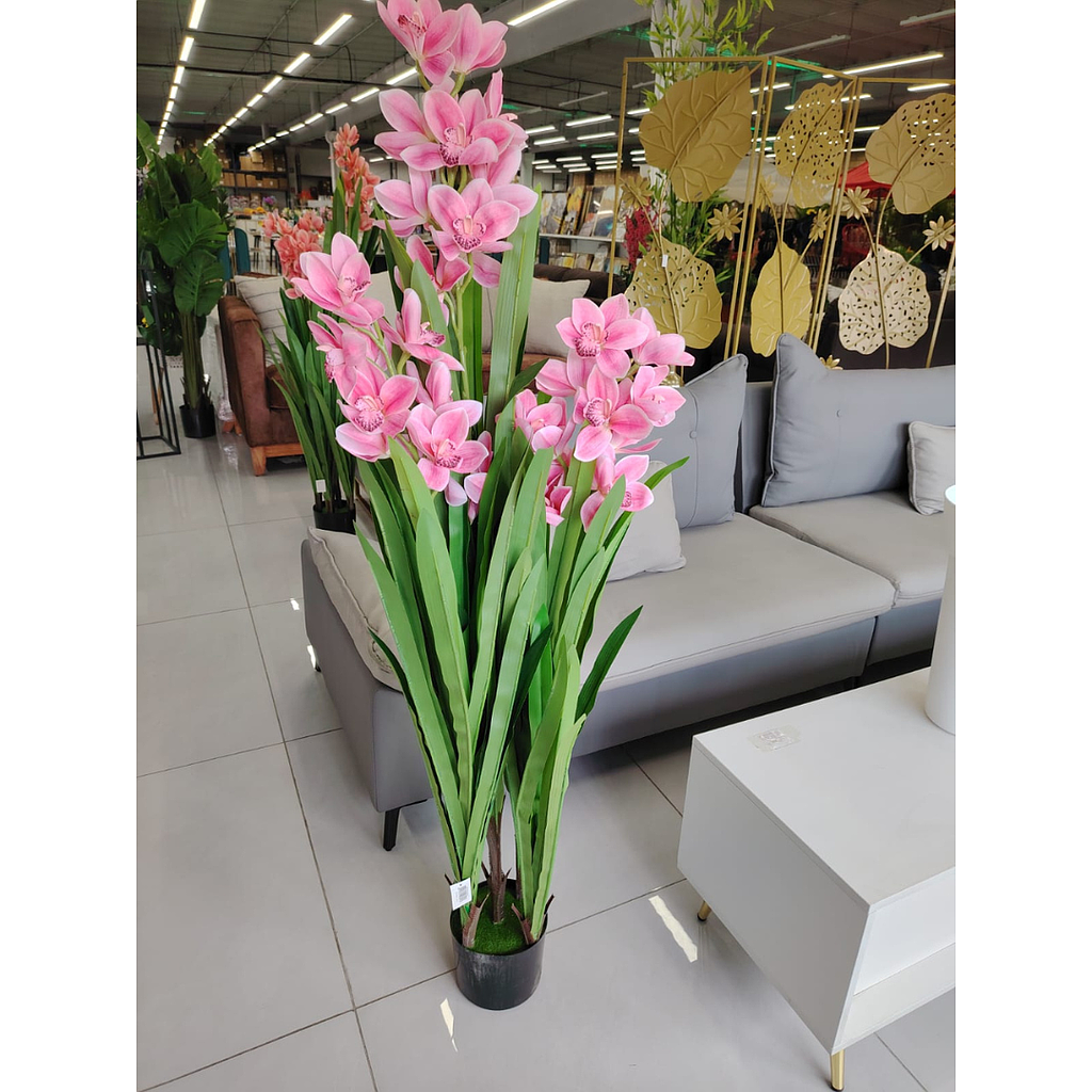 Planta de Orquídeas Hiper Realistas