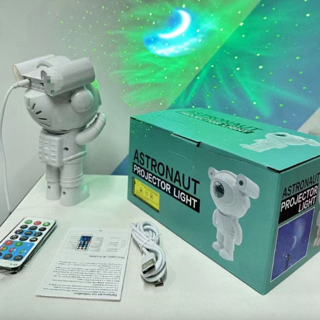 Astronauta Proyector de Galaxias