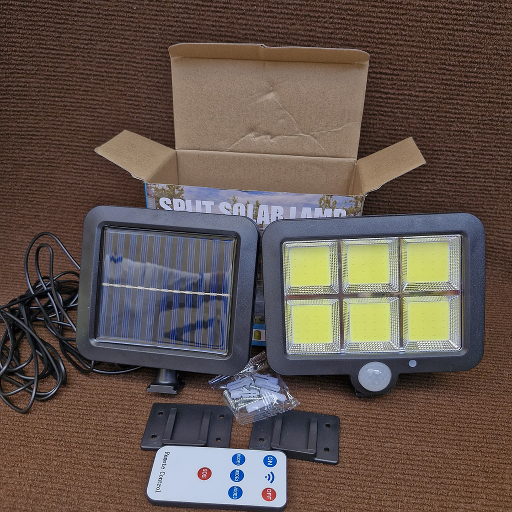 Lámparas Solares Con Sensor de Movimiento