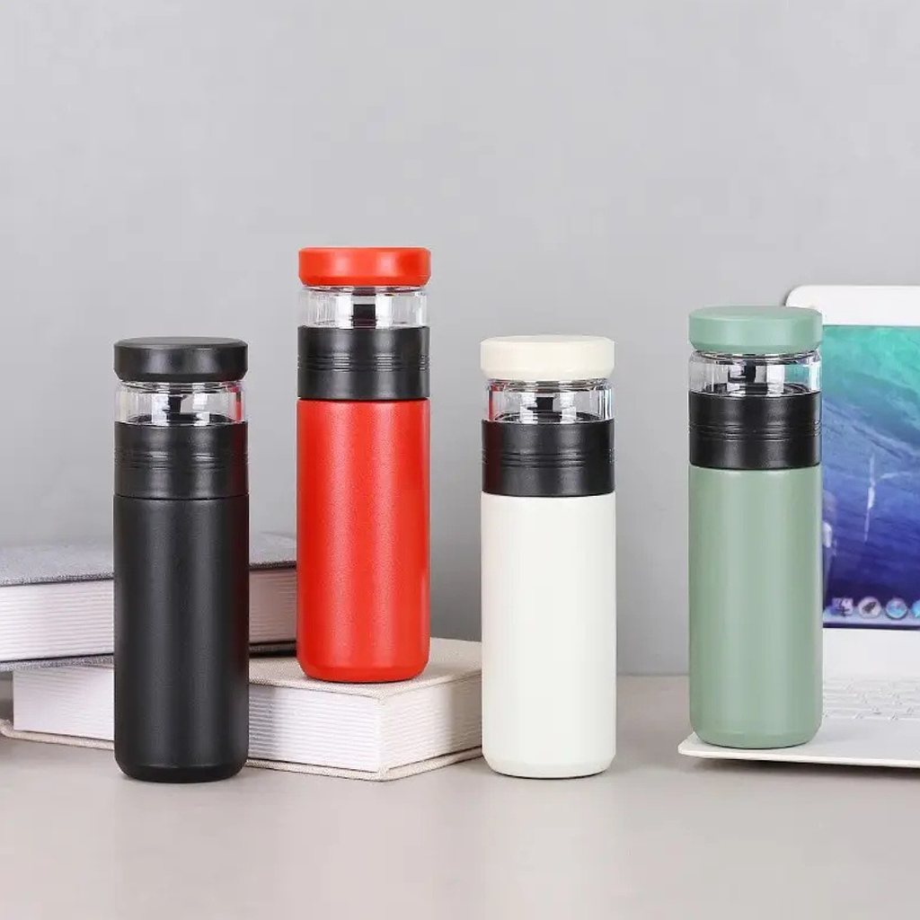 Vacuum flask con infusor