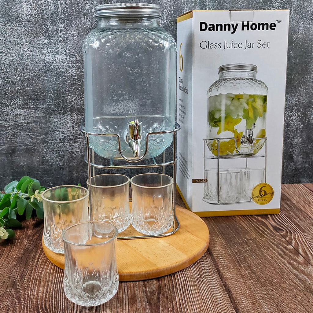 Dispensador de Bebidas Con Vasos