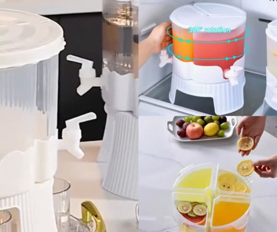🍊Dispensador de Bebidas Giratorio🍊