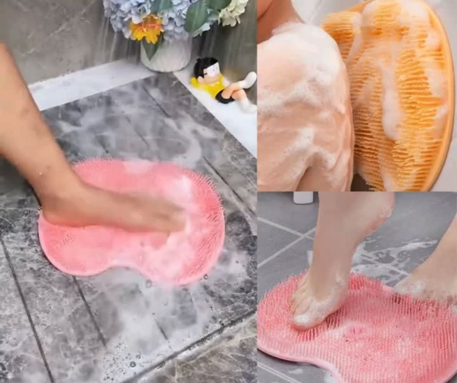 💦Cepillo exfoliante para pies y espalda🛀