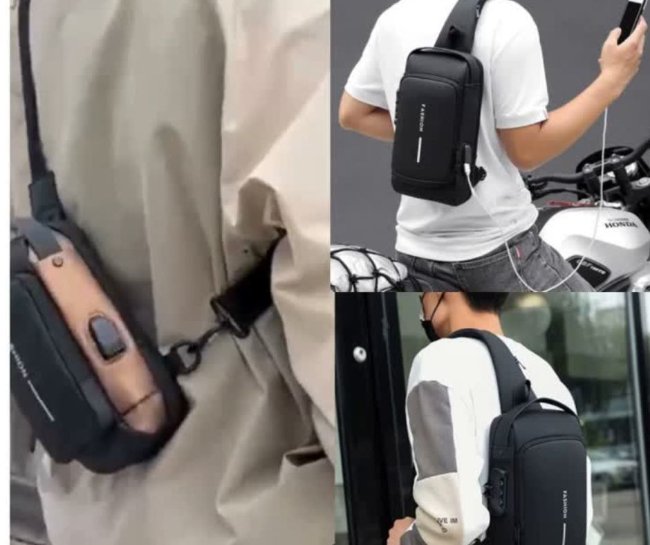 🏍️Bolso de Pecho Antirrobo🚴🏻