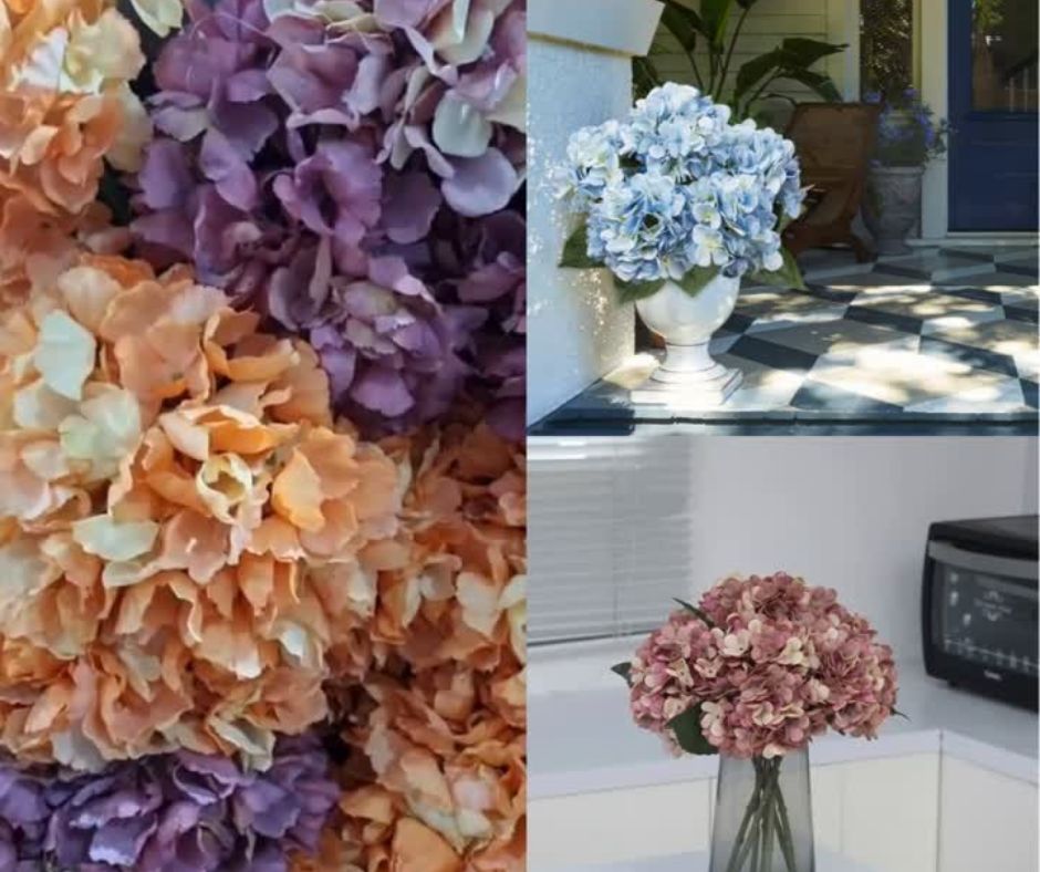 🌸Ramo de Hortensias Artificiales🌸