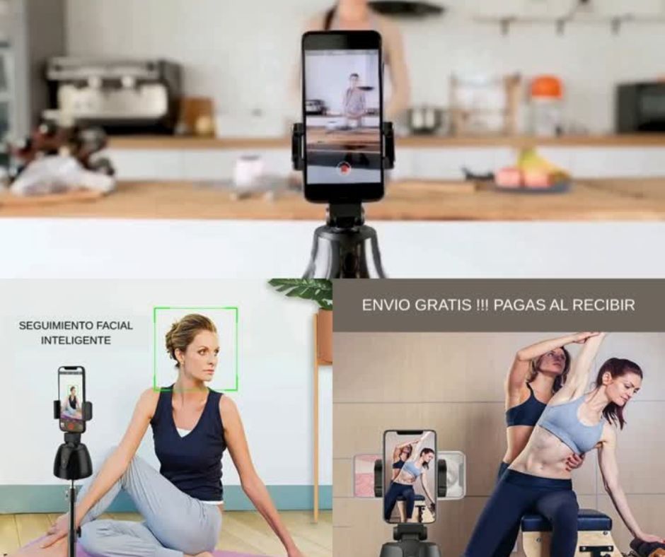📱Soporte Smartphone de Seguimiento Facial📱