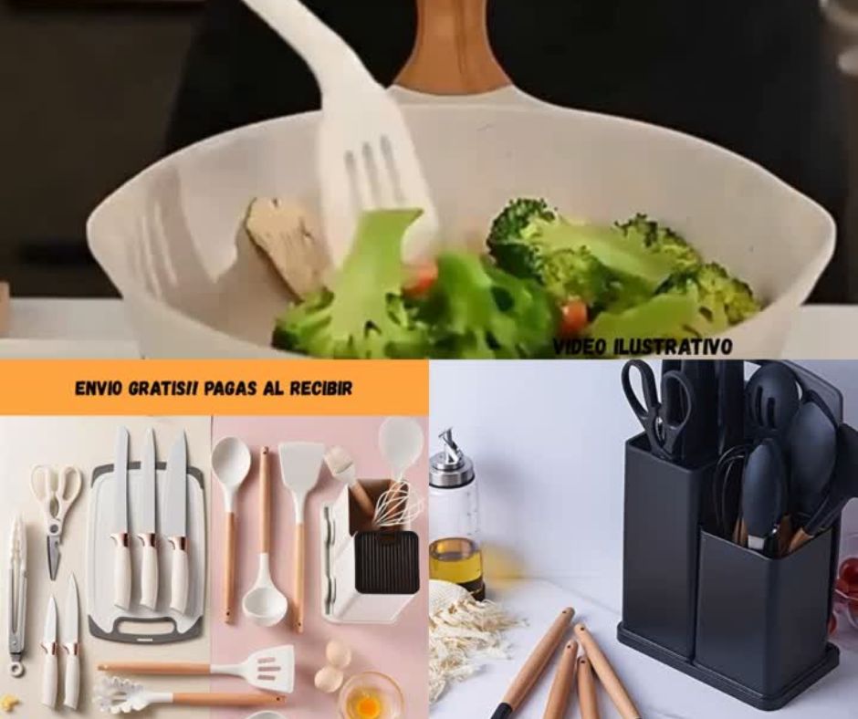 🔪Set de Artículos de Cocina✂️