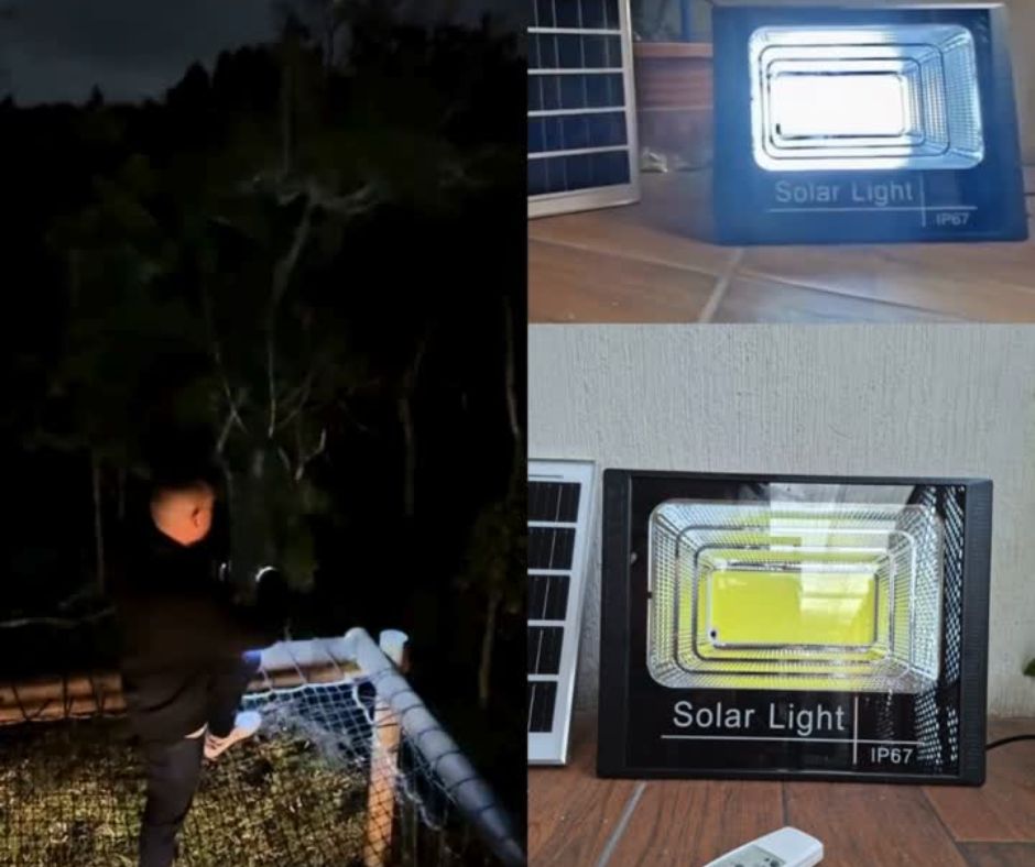 💡Reflector LED Solar 400W🏠