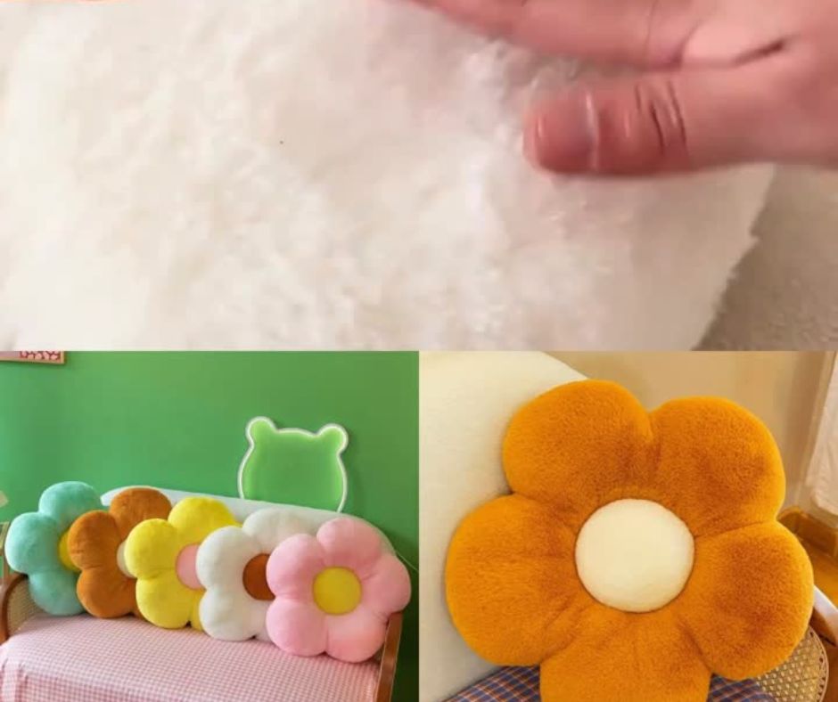 🌸Almohada de Flor para Sofá🌸