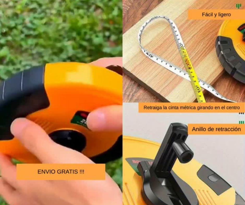 👷‍♂️Cinta Métrica Retráctil👷‍♂️