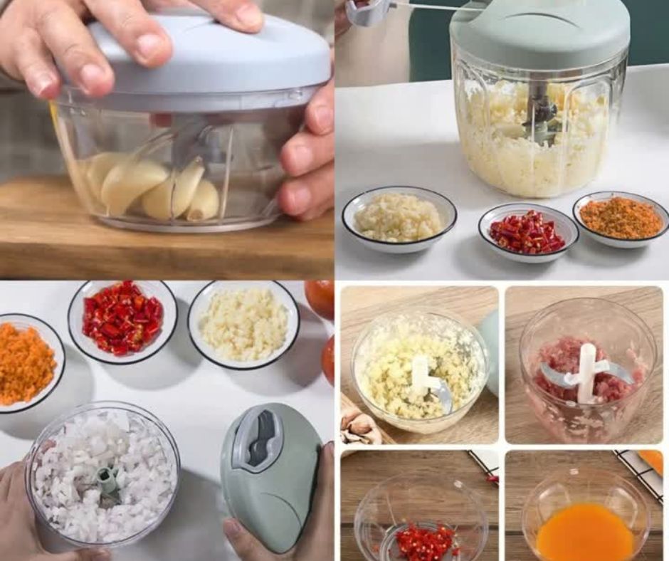 🔪Procesador de Alimentos Manual🍅
