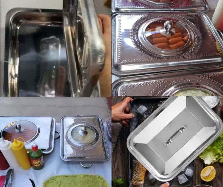 👨‍🍳Bandeja Rectangular para Buffet🍲