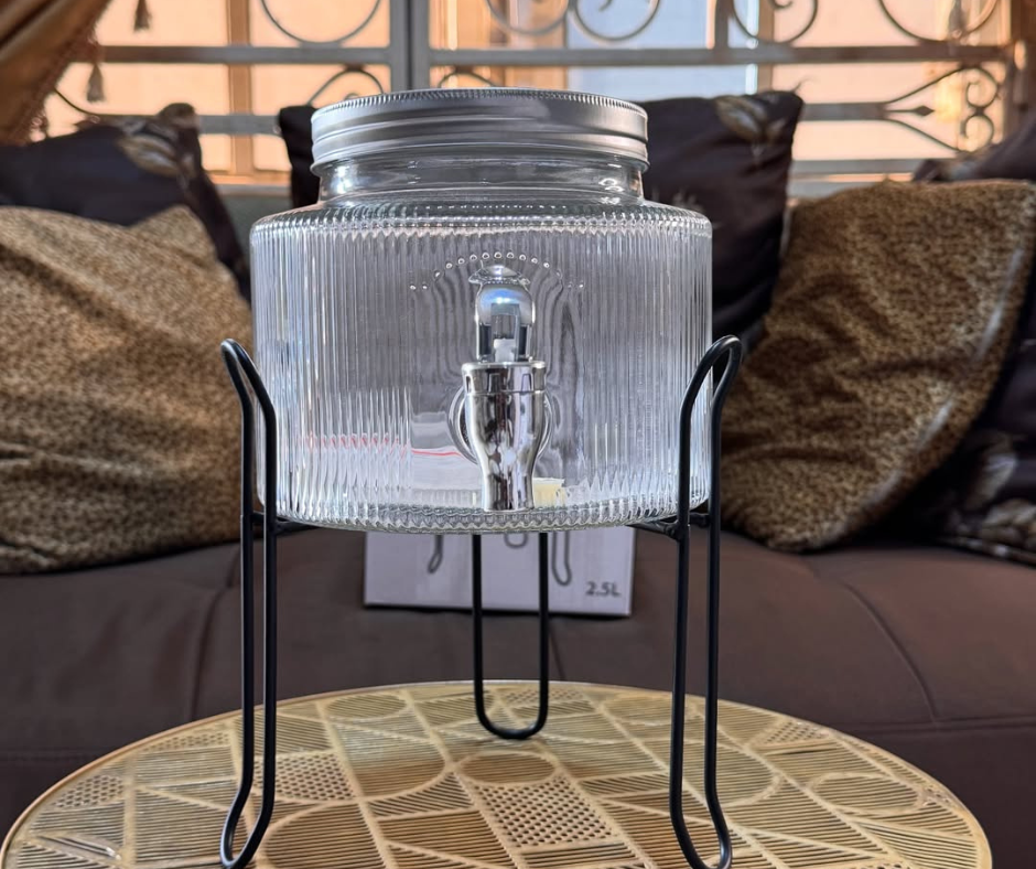 Glass Beverage Dispenser