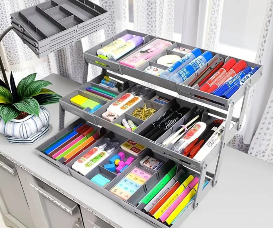 🏢Organizador Retráctil Multifuncional🏘