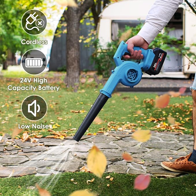 🏡Sopladora y aspiradora de 21V🍃