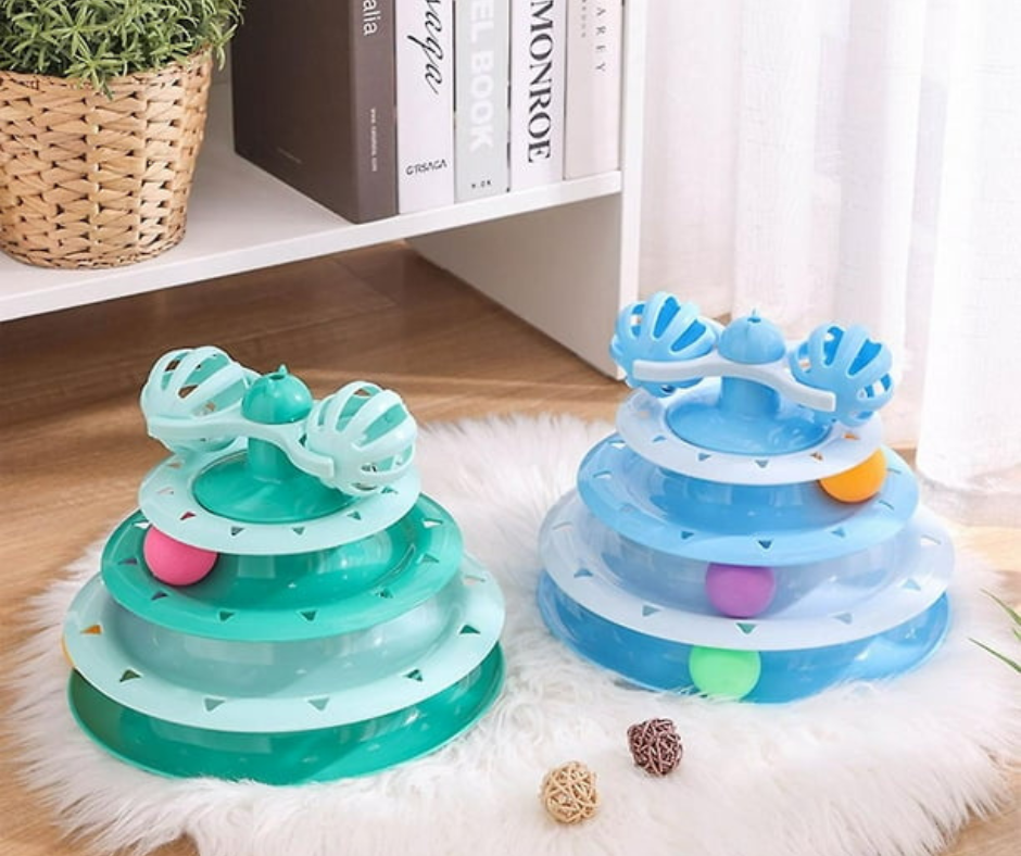 😻Torre Giratorio para Gatos😻