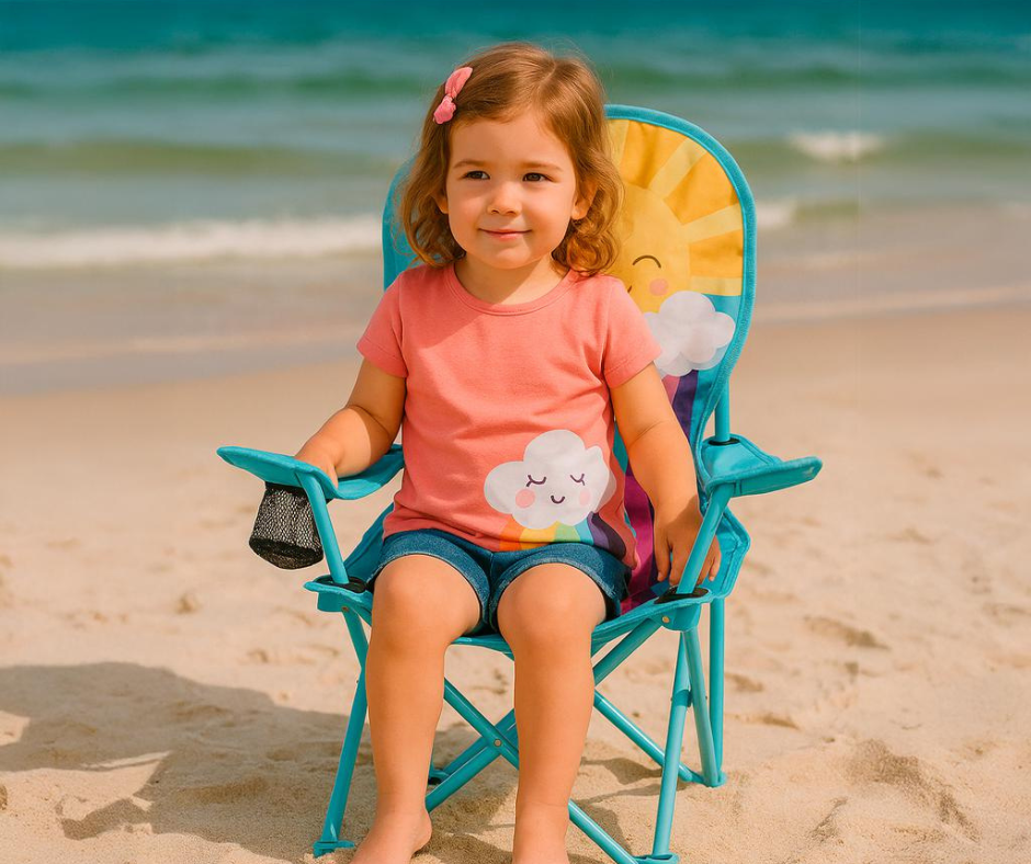 🌴Sillas De Playa Para Niños Plegables⛺