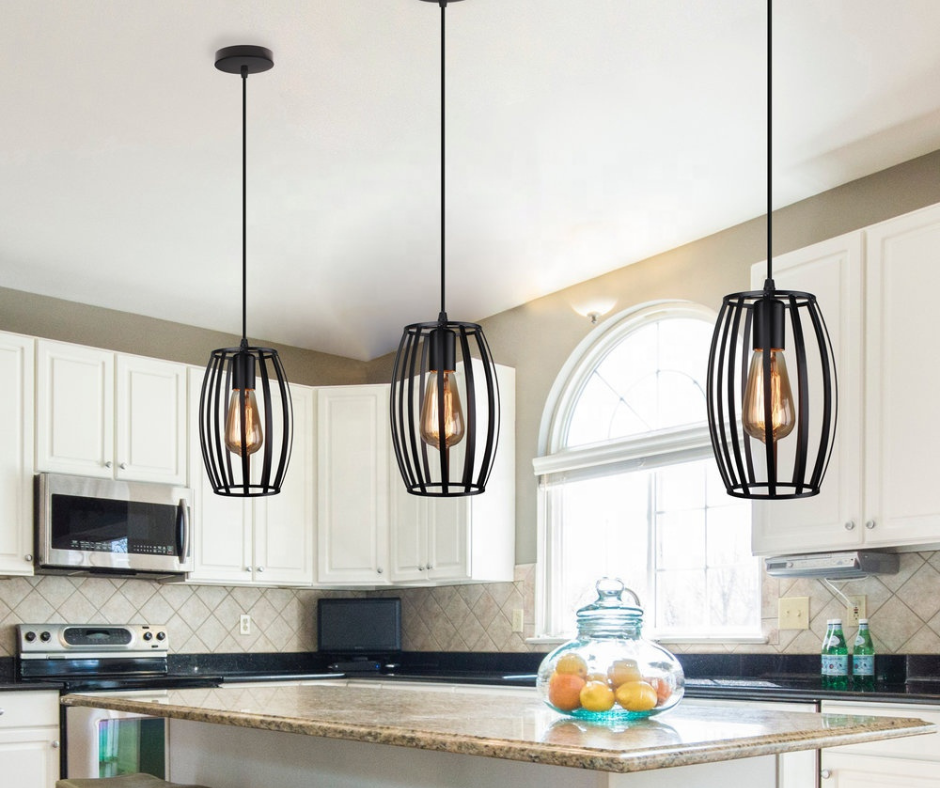 🌾Lampara Colgante Jaula Glow🌾