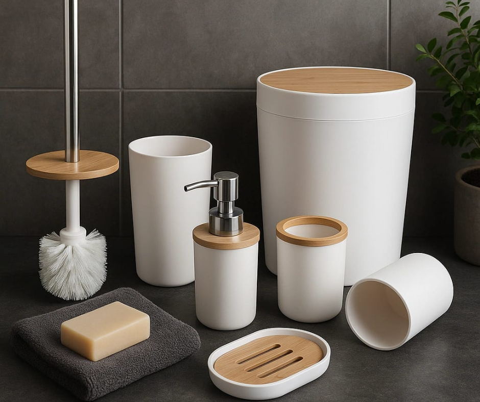 🏡Juego de 6 Accesorios de Baño🏡