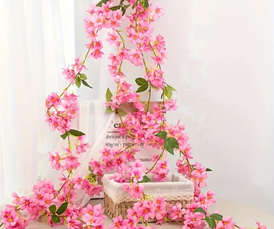 🌺 Guirnaldas De Flores De Cerezo Artificial 🌺
