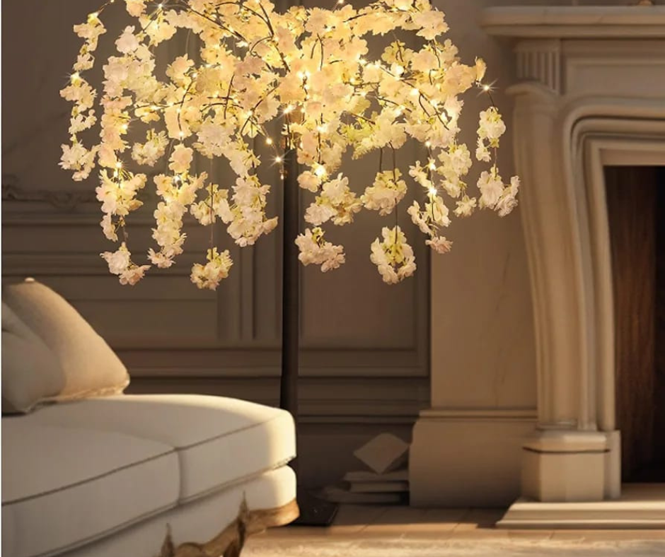 🎄Árbol de Flor de Cerezo con Luz LED🎄