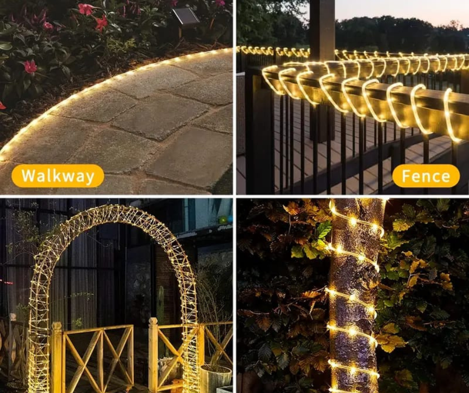🏡Cuerda de Luces Solares🏡