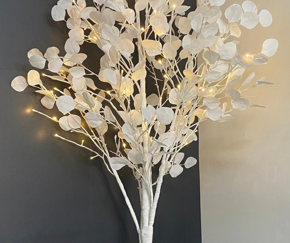 🍂 Árbol auto iluminado de Loto 🍂