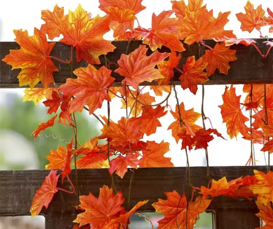 🍁Guirnalda de Arce Artificial🍂
