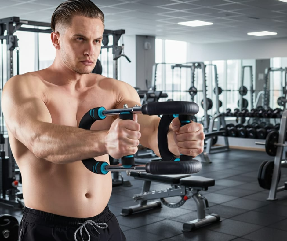 🏋️‍♀️Expansor de pecho y brazo💪