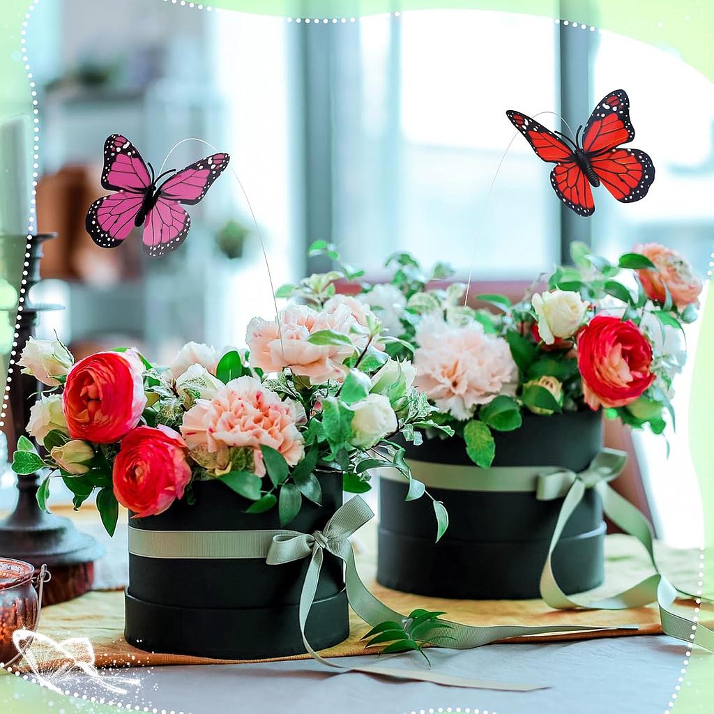🌸✨Decoración con Mariposas giratorias✨🌸