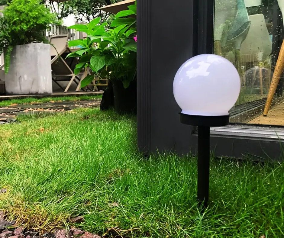 🏡Lámparas Solares Estilo Globos🏡