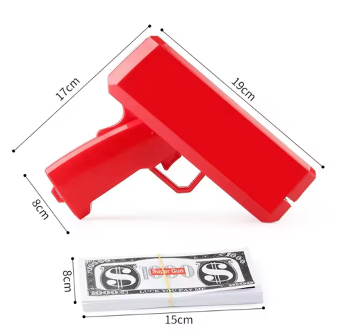 🔫 Pistola Lanzadora de Billetes 💸