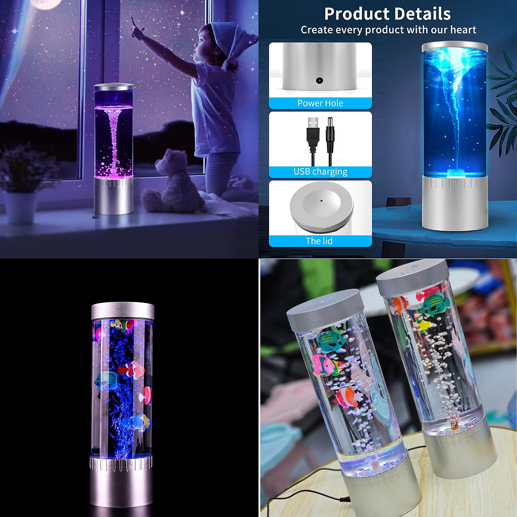✨Lámpara Aqua Fantasy✨