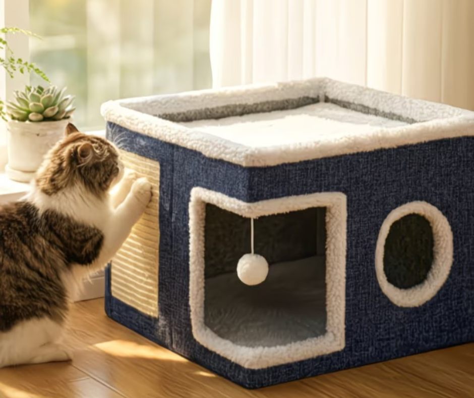 🏡Casa Para Gatos 2 en 1🐈