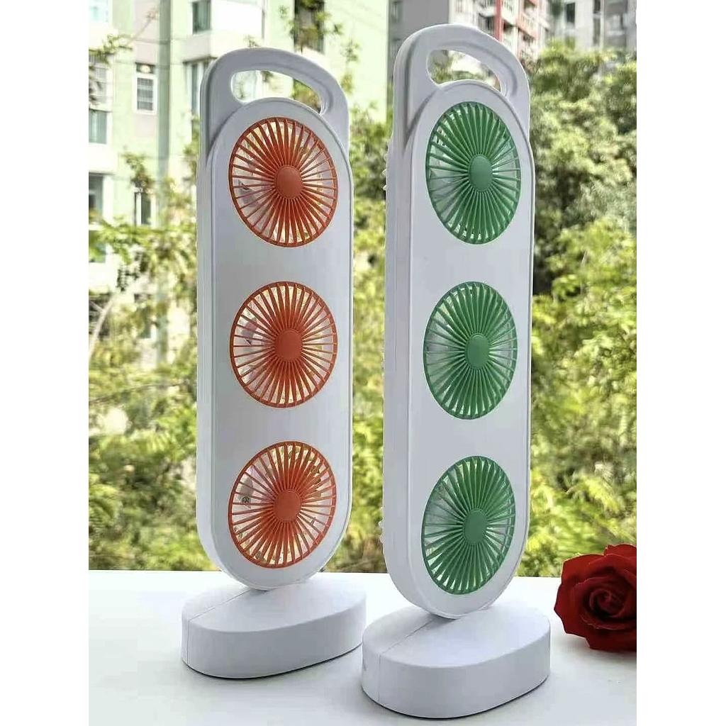 🌬️Torre Portatil de 3 Ventiladores 💨