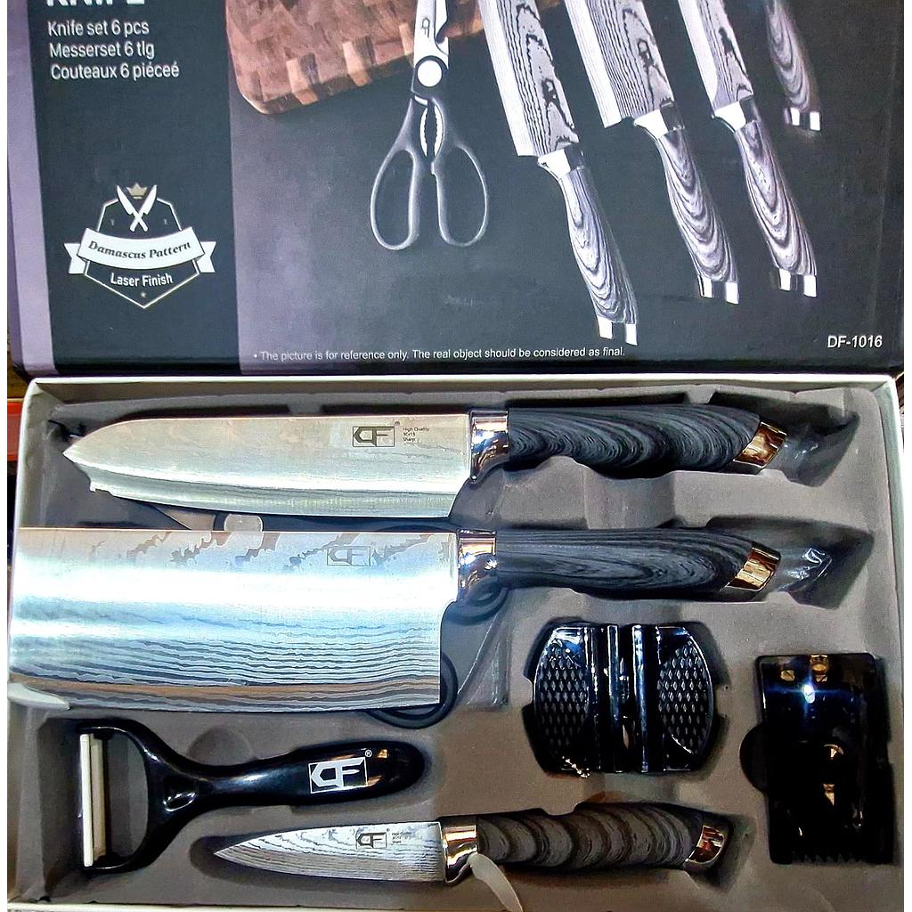 🔪 Set cuchillos sharp 🏡